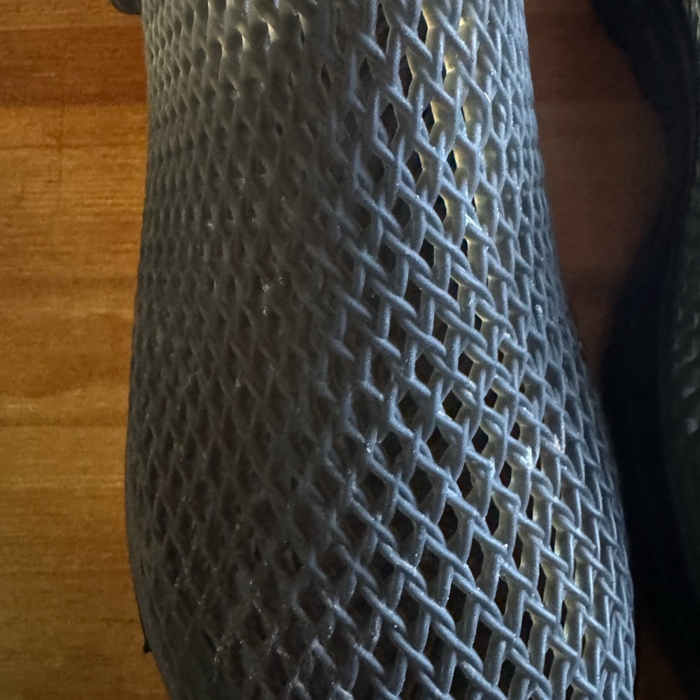 Skechers Foamies Black Mesh Slip-Ons - Picture 4 of 8